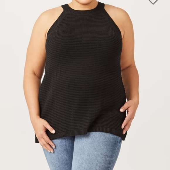 NWT Ryan Wylde Bella Knit Sleevless Sweater 5X Tank Top - Picture 1 of 7